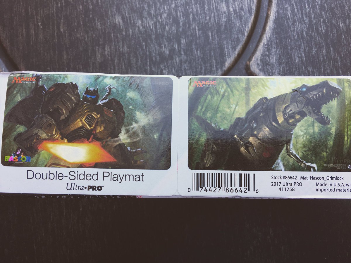 PlayHoboken's tweet photo. This Saturday at 1 pm! Sealed Deck.  Winner gets grimlock! https://t.co/1oxuwOu4nS #mtg #mtgxln #mtgsealed #transformers #hascon #hascon2017 https://t.co/oS6NQIsq9J