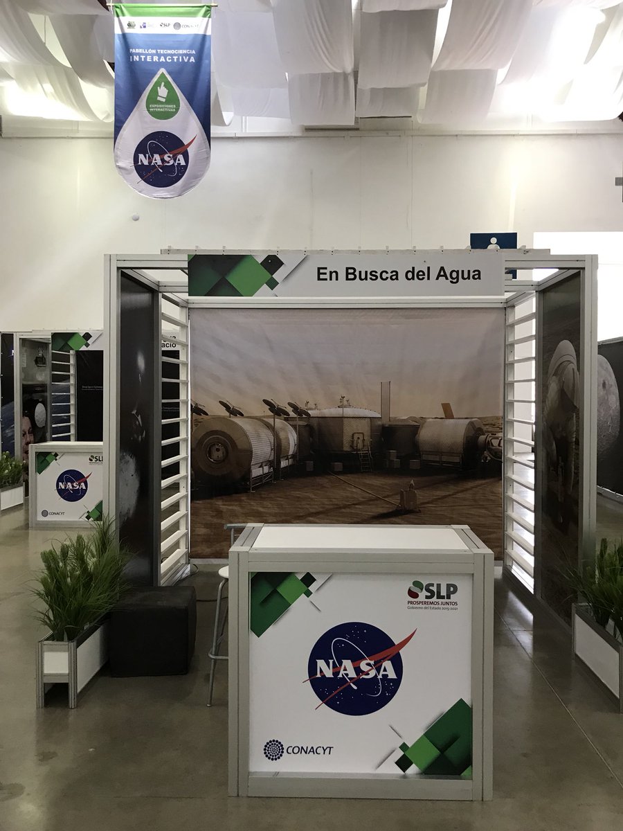 PedroCurielNASA's tweet photo. NASA en la Semana Nacional De Ciencia y Tecnología en San Luis Potosí! https://t.co/iQQ6QV4yoC