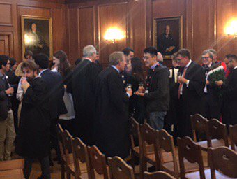 goodenoughc's tweet image. Gathering in the great hall #foundersday2017