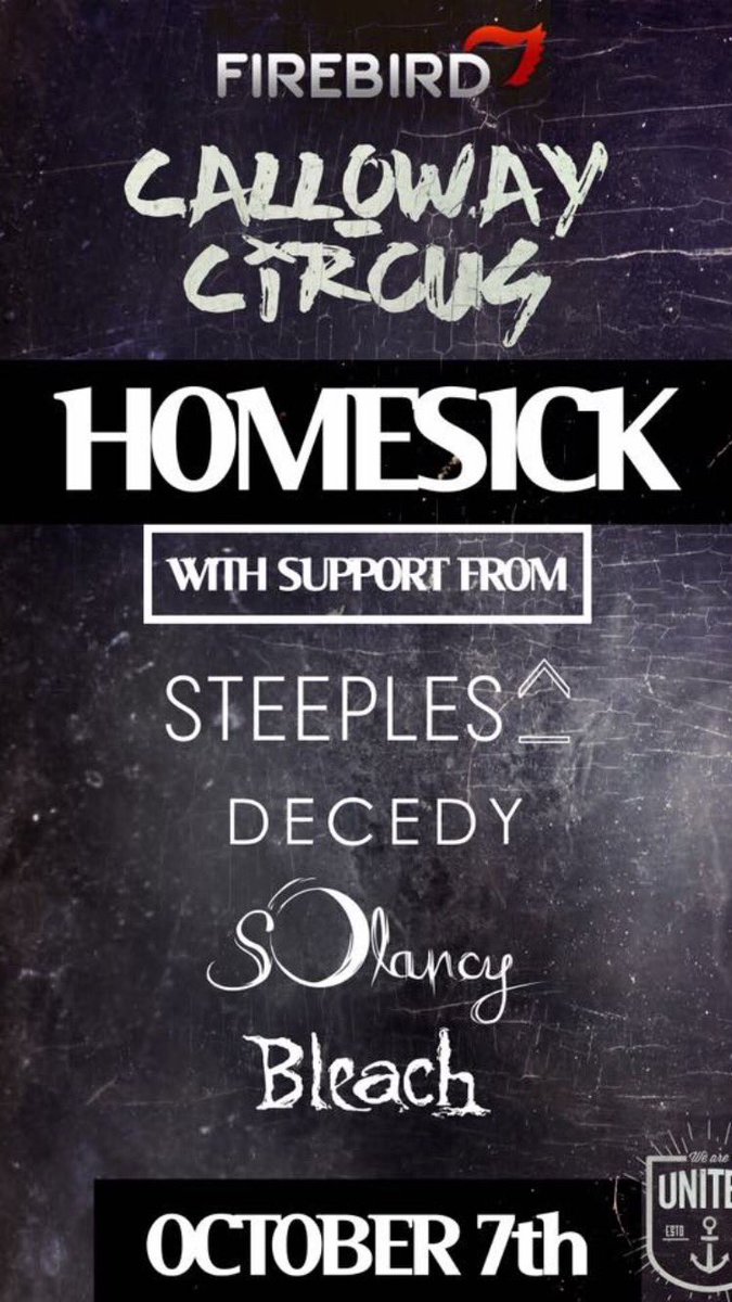 CallowayCircus's tweet photo. THIS SATURDAY. We're so happy to be home. łł https://t.co/szUCOgXlBL