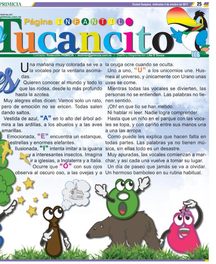 yupiuncuento's tweet photo. Esta vez mi cuento en verso. Disfrutenlo. #diarioprimicia #tucancitoprimicia #cuentosinfantiles https://t.co/pIZDCeiNWp