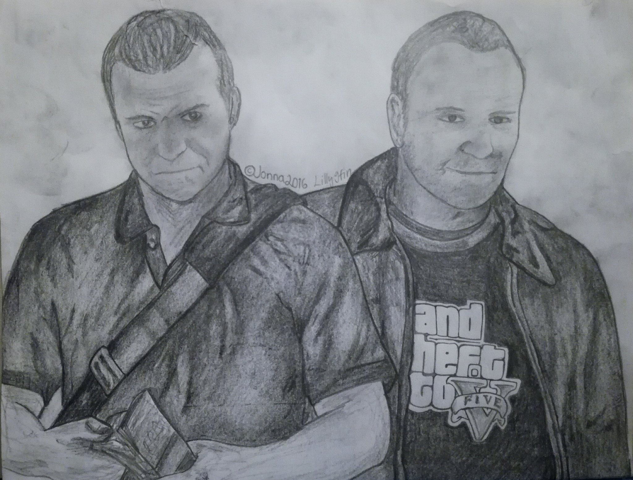  Old drawing but why the hell not? HAPPY BIRTHDAY NED  Birthday wishes all the way from Finland! 