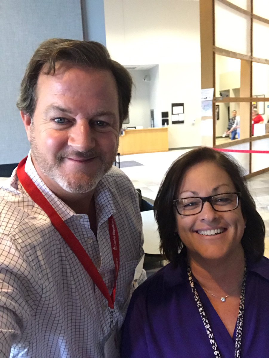 WittrockCrystal's tweet photo. #IBMECCC #IBMDFW #IBMNADS @CarterBloodCare W/ Aaron Devlin https://t.co/cBii9AW3yi