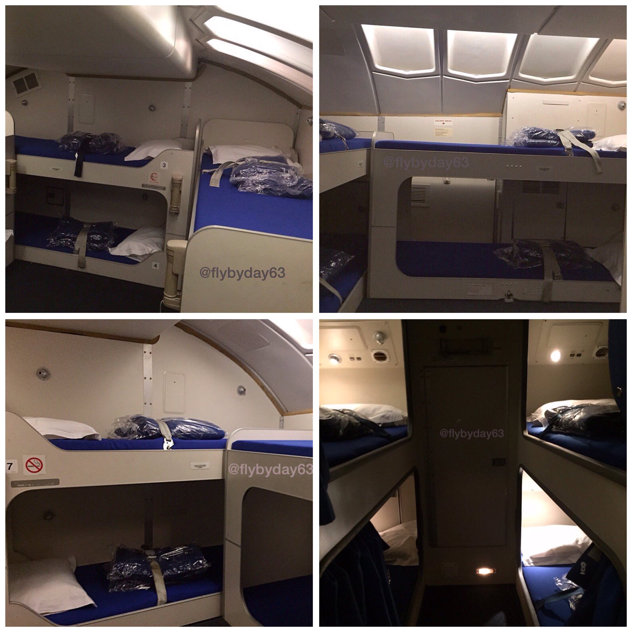 Airbus A380 Crew Rest Area The Part Of The Plane You Never Get To See: