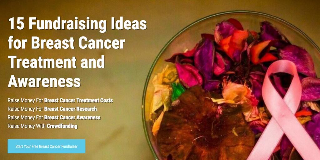 15 Fundraising Ideas for Breast Cancer Treatment &amp; Awareness <a href="/fundly/">Fundly</a> #fundraisers #breastcancerawareness bit.ly/2xZ7j39
