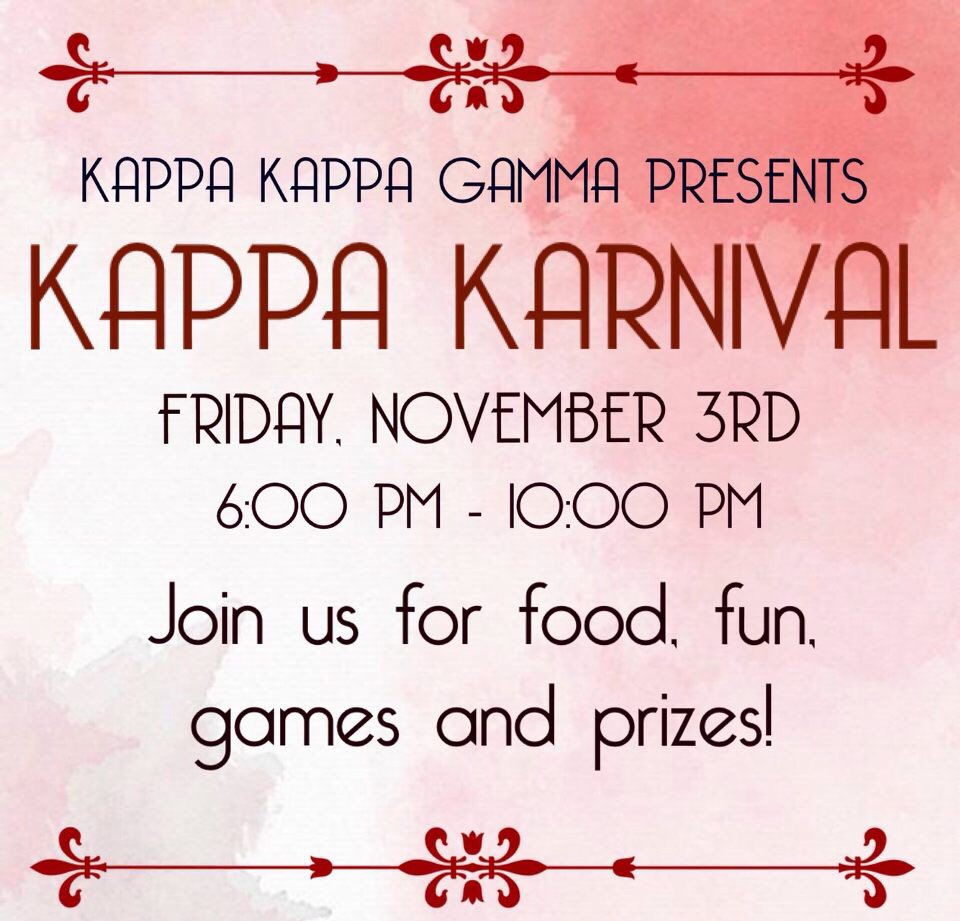 LilColombiana14's tweet photo. If you like Food, Friends, and Karnival Fun. Make sure you save the date then! ❤️ Come and join Kappa for our first Kappa Karnival!!! 🎪🎟🍿 https://t.co/JCMxY4P1dE