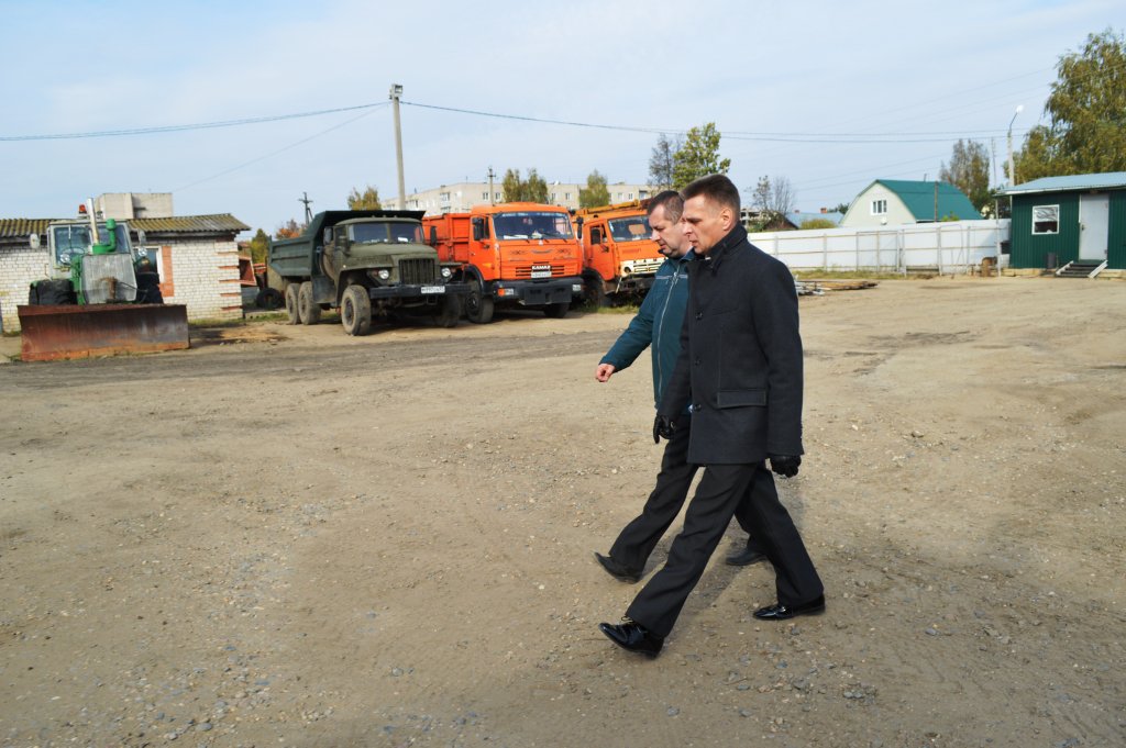 Также А.Муравьев совершил повторный визит в Тейк. предпр-е по благоустр-ву и разв-ю города, выразив удовлетворение устраненными недостатками