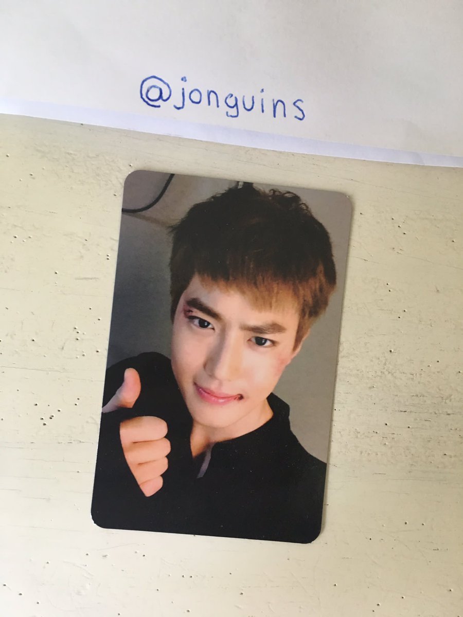 iIovekimjongin's tweet photo. wtt
have: suho sing for you (chinese)
want: kai lotto (any version)
location: spain
worldwide: yes https://t.co/eJ3iY7hKGC