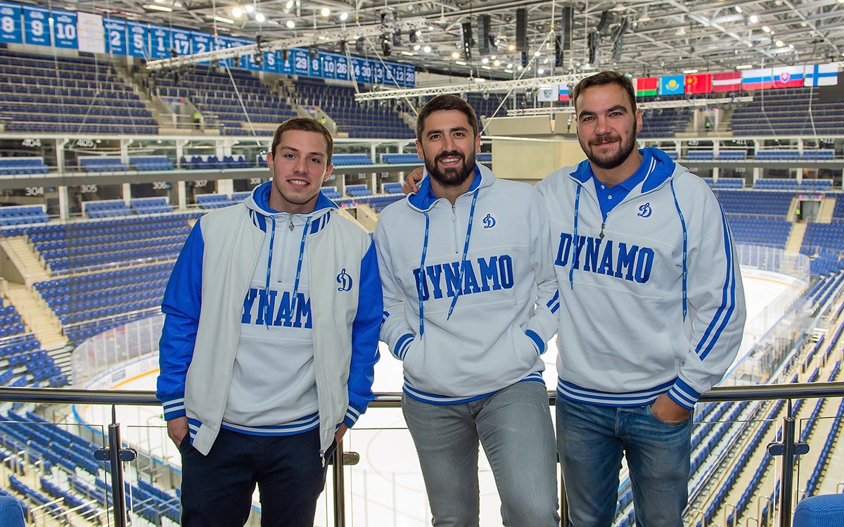 Članovi Wind Sport tima Nikola Rađen, Duško Pijetlović i Gavril Subotić na predstavljanju tima Dinamo Moskva. #wind_sport