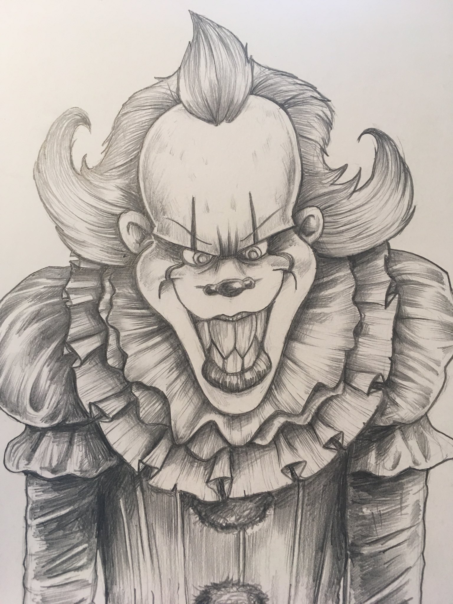 Discover more than 138 it clown sketch