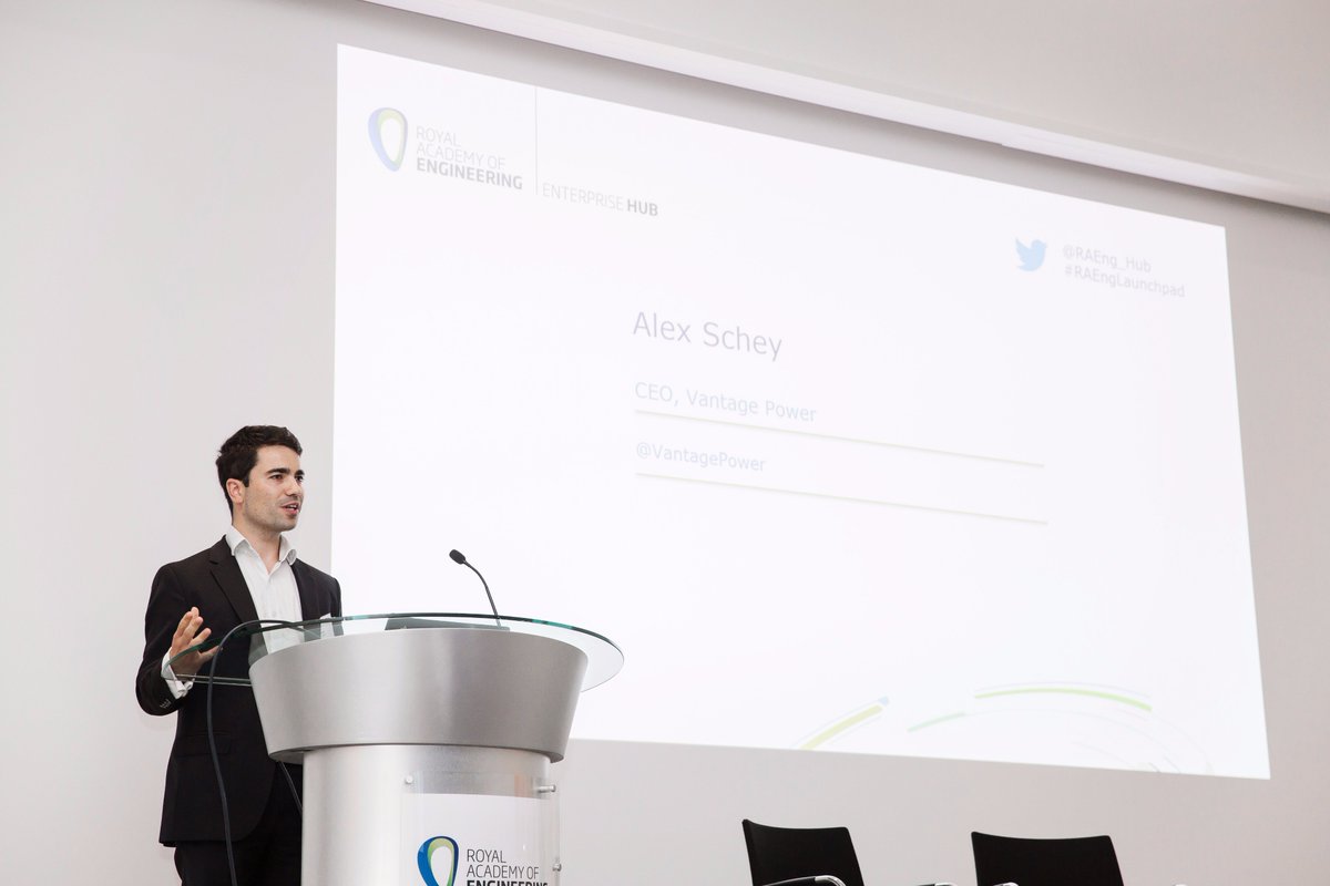 VantagePower's tweet photo. Speaking at @RAEng_Hub event last week was great fun, and inspiring to see the next gen of entrepreneurs. Congrats to Nick @klydoAI! https://t.co/jTPvHNk7H2