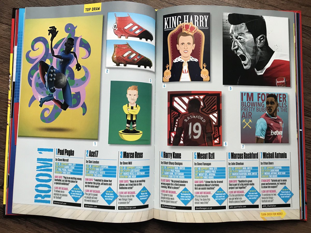 ellsharpdesigns's tweet photo. Mind = 💥

Still very cool seeing my work in this, need to get my hands on the annual ASAP.

[Pics courtesy of @MarkJohnson_] https://t.co/Jx8ZvEe6nd