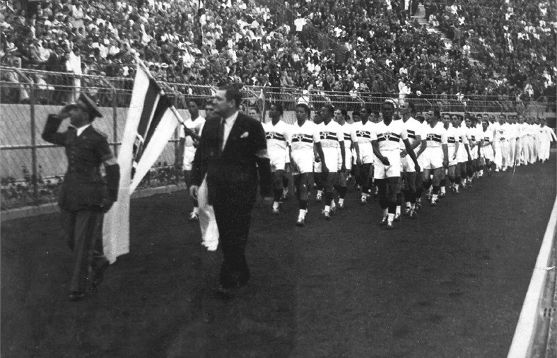 SaoPauloFC's tweet image. #TricolorNoPacaembu 
O Mais Querido na Inauguração do Pacaembu 🔴⚪⚫ #SPFCpedia 

spfc.vc/2yHP5Rl