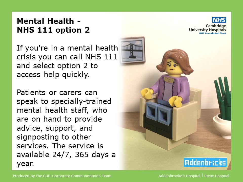 CUH_NHS's tweet photo. Remember that alternatives to A&amp;E are available #HelpCUH https://t.co/YKpXIIaevM