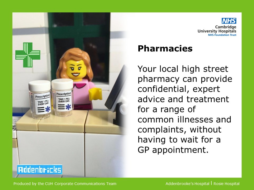 CUH_NHS's tweet photo. Remember that alternatives to A&amp;E are available #HelpCUH https://t.co/YKpXIIaevM