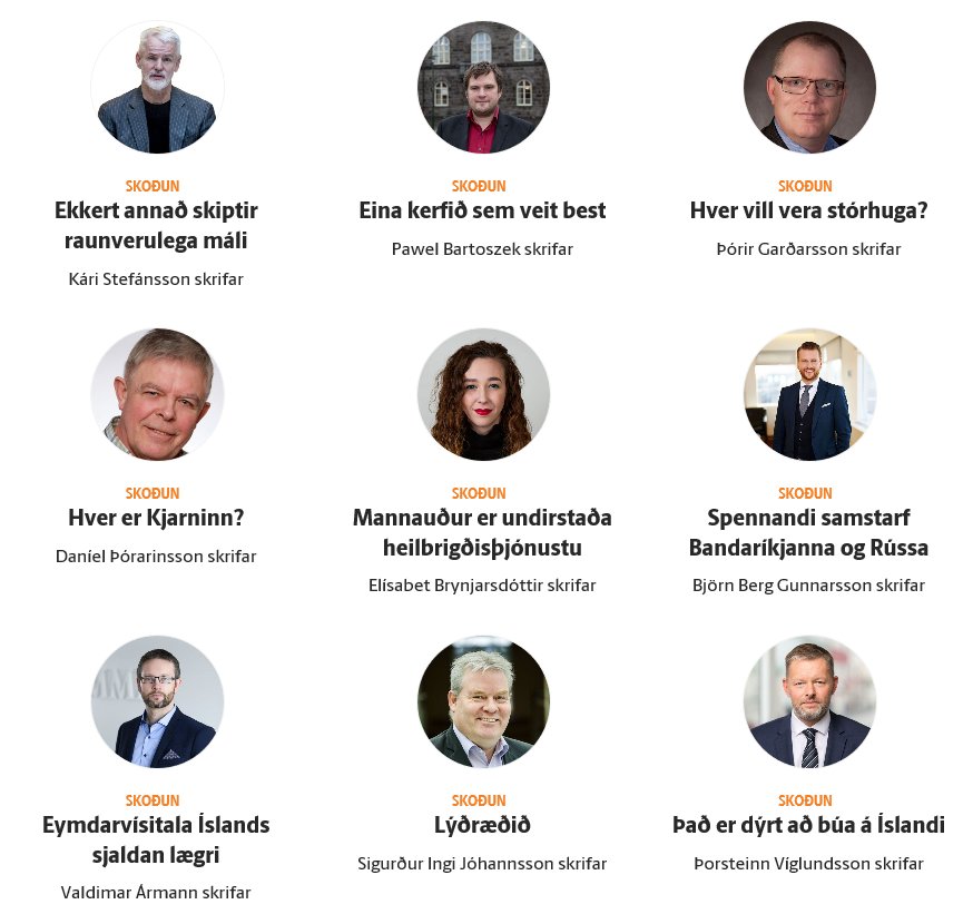 bara ég og stragarnir