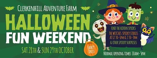 Clerkenhill's tweet photo. Check out our Halloween poster!  #Halloween #halloween2017 #farmpark #adventure https://t.co/oJHzdoXF8b