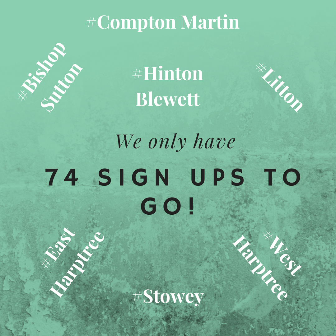 theTRUESPEED's tweet photo. Only 74 Sign Ups across all these areas to go before the can ALL get connected! #howexciting #MakeItHappen #nearlythere #getconnected https://t.co/OJO7nrDWo2