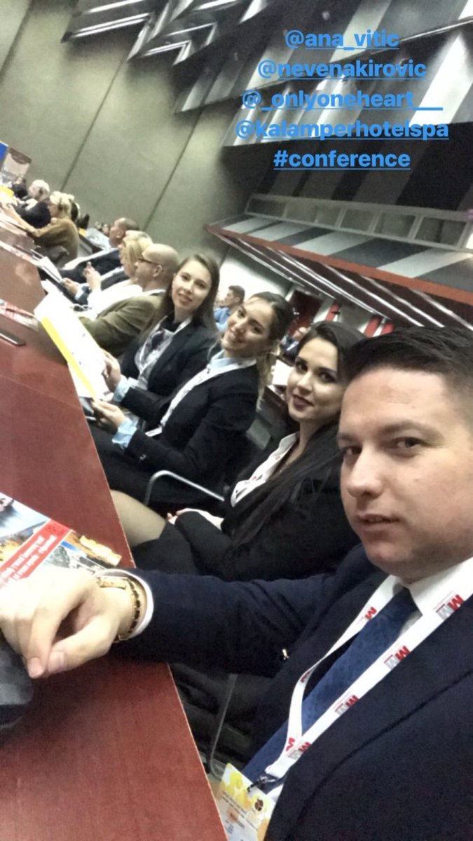 KalamperHotel's tweet photo. We are happy to inform you that our team is at the #SEET2017 Conference, in #Belgrade today!
#kalamper #hotel #montenegro https://t.co/tQ4UoELd3p