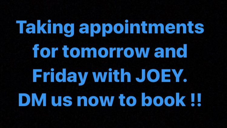 Area10Newc's tweet photo. Get your appointments booked in now !!! DM our Facebook page !!! https://t.co/mc8kIyfVPi