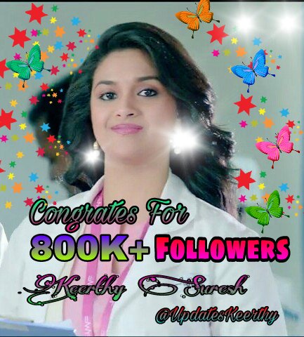 ShashiOfficia's tweet photo. Congrates our Beautiful
#ExpressionPrincessπ ππβ€
@KeerthyOfficial Reached 800Kβ
Followers ππ
Keep Rocking ππ
#KeerthySuresh πππβ€π https://t.co/aiFnmo3yVa