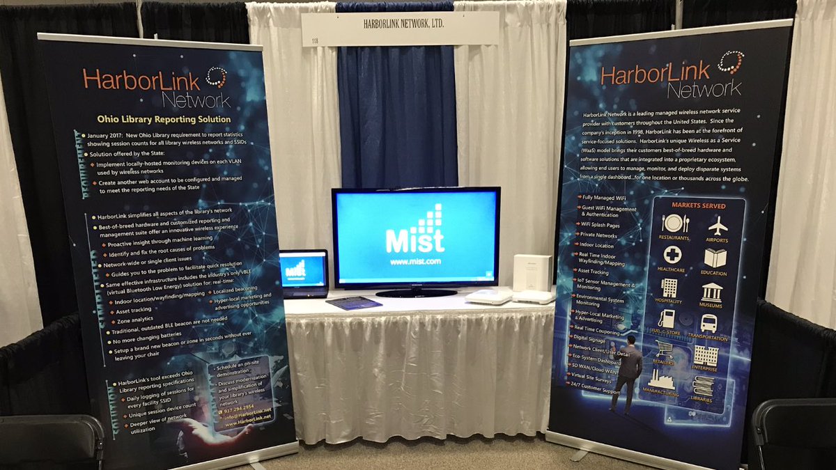 Harborlink's tweet image. Come see us at the 2017 OLC Conv. in Booth 118!  Let us show how A.I. is the answer for your mobility and IoT needs.