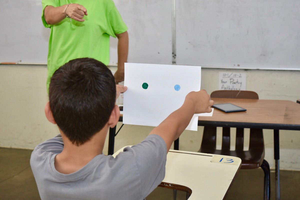 JuliaBKeleher's tweet photo. La Esc Bilingüe Padre Rufo de Santurce viento en popa como un centro de apoyo. Maestros y estudiantes comprometidos con echar pa' lante! https://t.co/5jO3bVUiN6