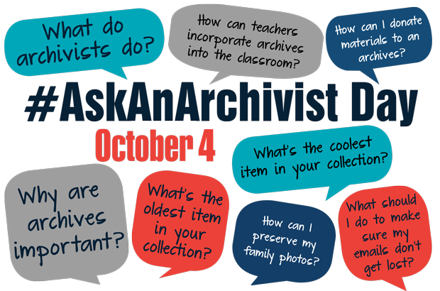 MTSUGoreCenter's tweet photo. It's #AskAnArchivist Day! We will be answering any questions you have about #archives all day long! https://t.co/fwtHB6sP4r