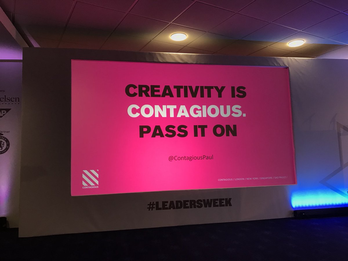 Enjoying <a href="/LeadersBiz/">Leaders Business</a> Sport Biz Summit <a href="/ChelseaFC/">Chelsea FC</a>. Thanks from <a href="/andyjhayes/">Andy</a> to <a href="/ContagiousPaul/">Paul Kemp-Robertson</a> for a useful, relevant &amp; entertaining talk!