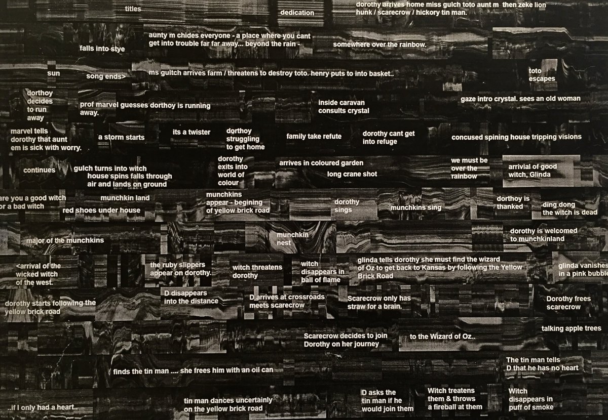 FiumanoProjects's tweet image. Detail from the #map of &apos;The Wizard of Oz a portrait of a film&apos;by #samburford
His solo exhibition at@FiumanoProjects #fiatlucks #detail #art