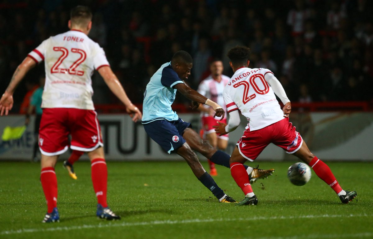 🏆 Ibrahim Meite's second half equaliser against <a href="/StevenageFC/">Stevenage FC 🔴⚪</a> last month has won the 'Goal of the Month' award for September... 🔴