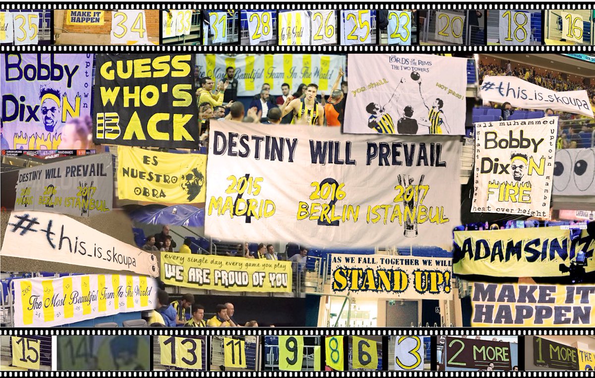 Geride bıraktığımız harika sezonun anılarını hatırlarken, yeni kupaların mücadelesine bugün başlıyoruz. #NeverEnough