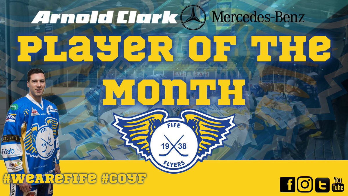 FifeFlyers's tweet photo. POTM | Fife Flyers September Player of the Month Winner 

https://t.co/Q5kSJyhDzt https://t.co/Sci2eil3HL