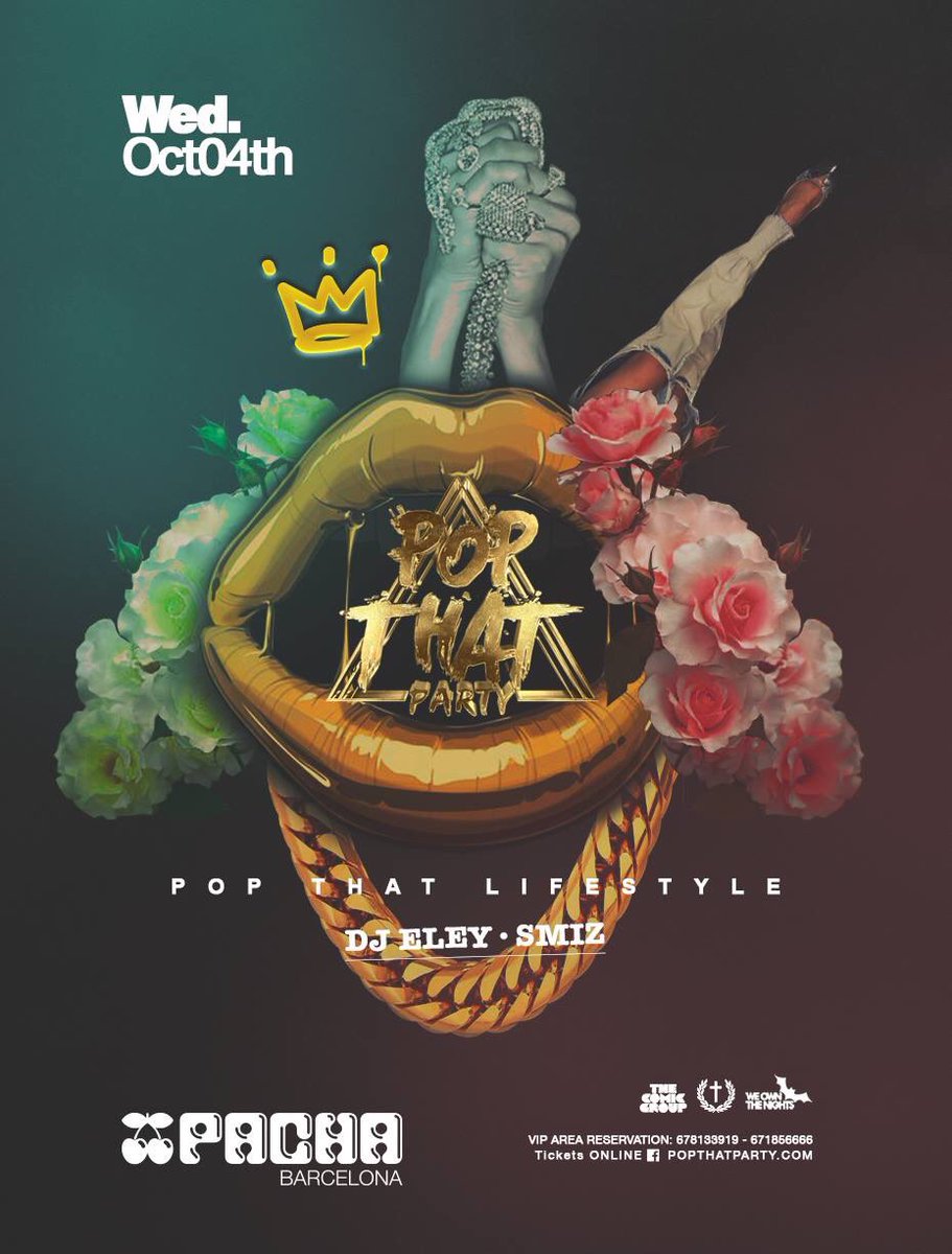 darioyovanibcn's tweet photo. ESTA NOCHE #PopThatParty #popthatlifestyle @popthatpartybcn : 671856666👑👑👑👑👑 https://t.co/sK0RUF1xUf