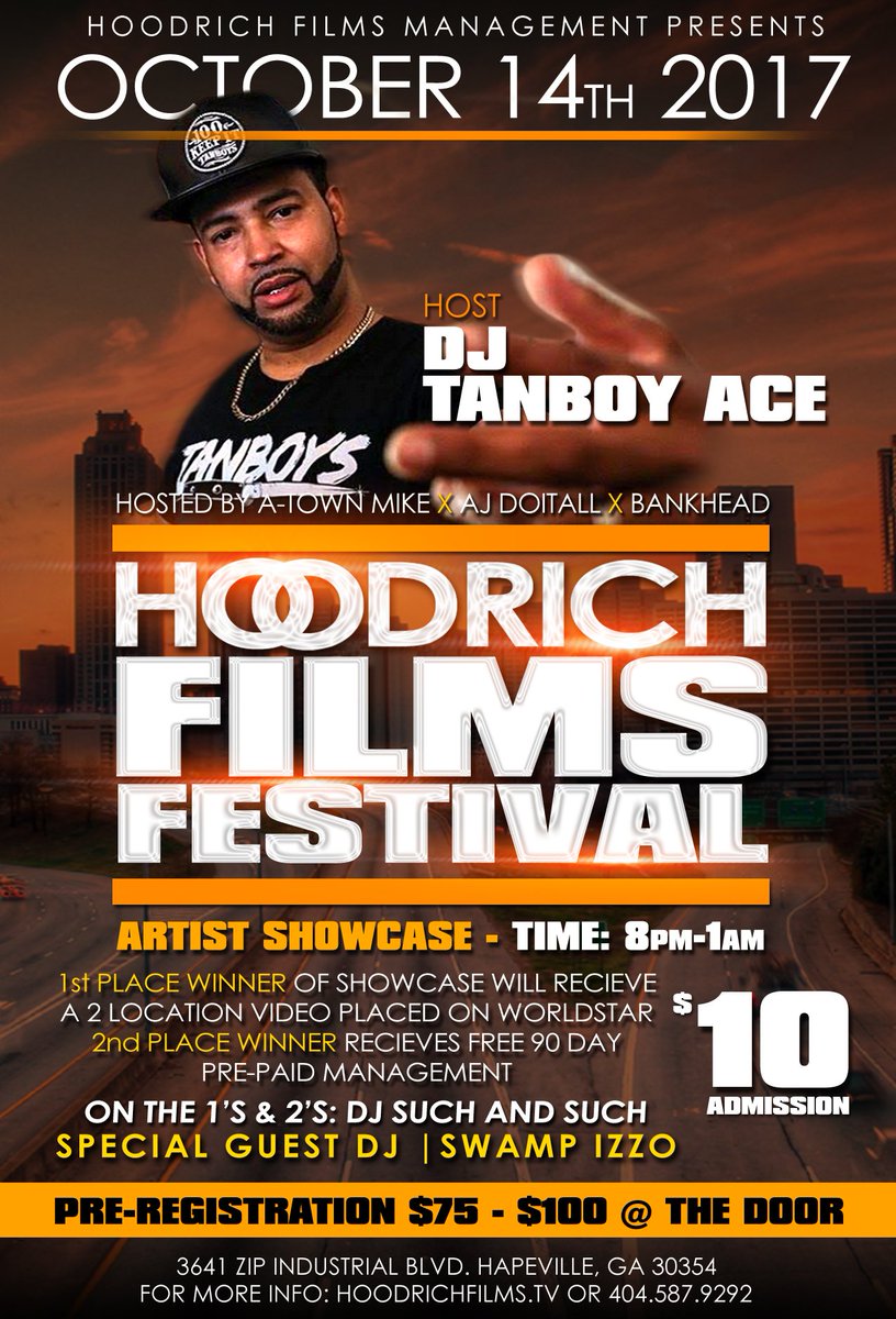 DanniGirls_'s tweet photo. Pre-Register for Hoodrich Films Festival Saturday, October 14th, Hosted By        @LilBankhead945   @DOITALLwillis  https://t.co/sbbsKK63RE https://t.co/Rfl4NCiCzO