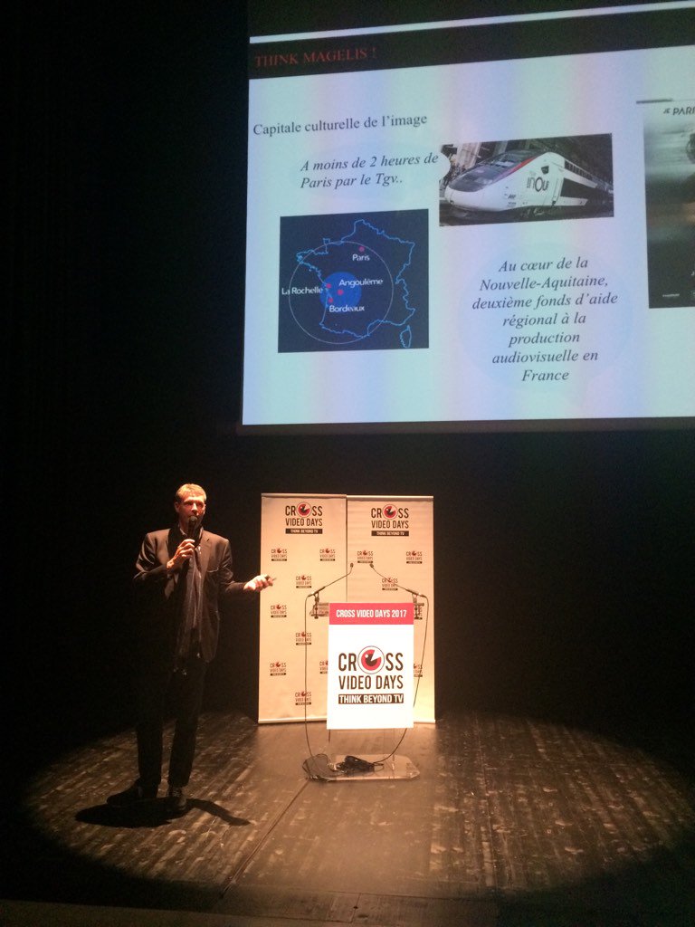 Keynote <a href="/magelisinfos/">Pôle Image Magelis</a> by <a href="/dbeauvallet/">David Beauvallet</a>  "think Magelis!"  #CVD2017