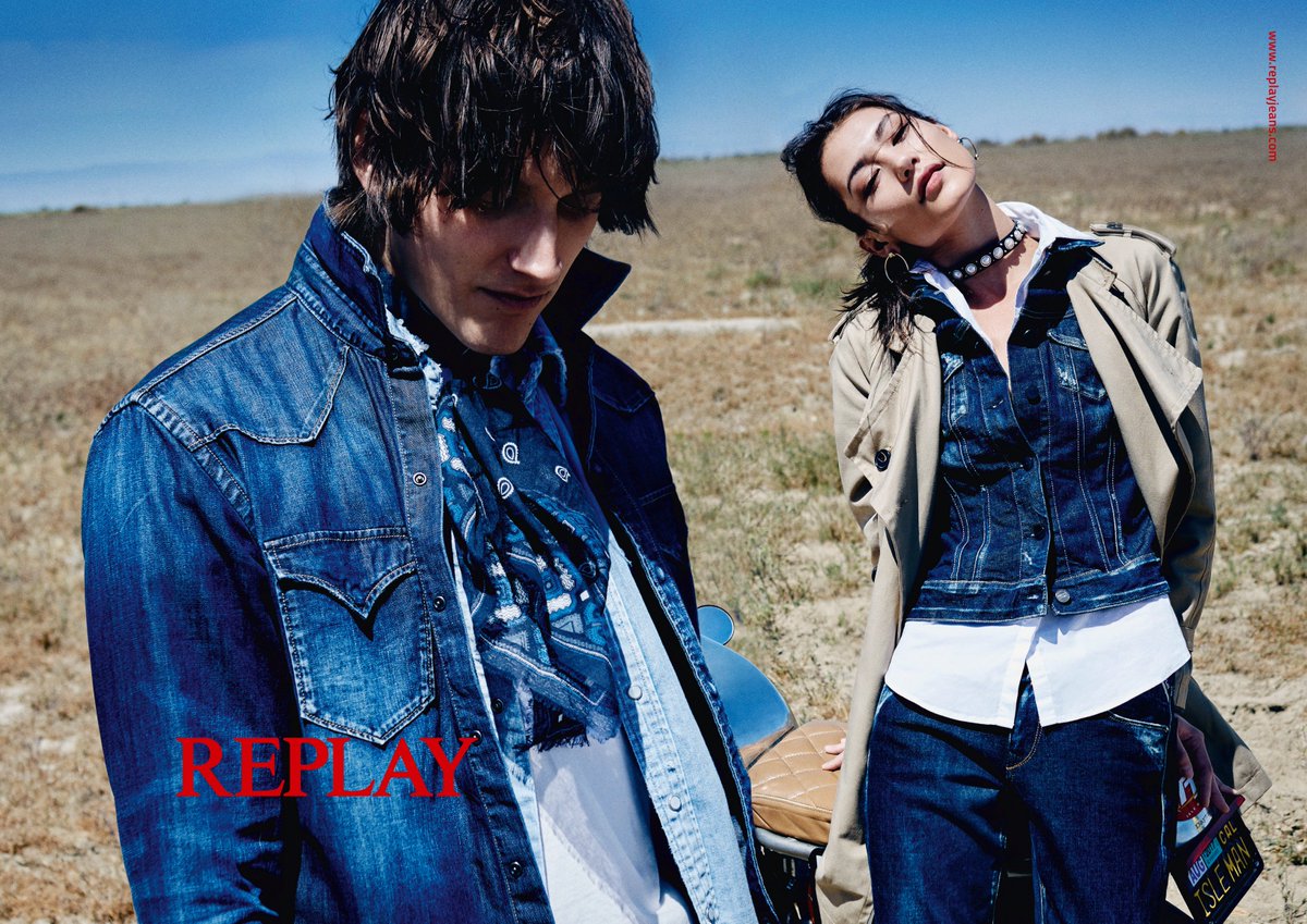 Dream on. The new #FW1718 Campaign is out!! #Replay #ReplayJeans #RebelsAndHeroes bit.ly/TW_RebelsAndHe…