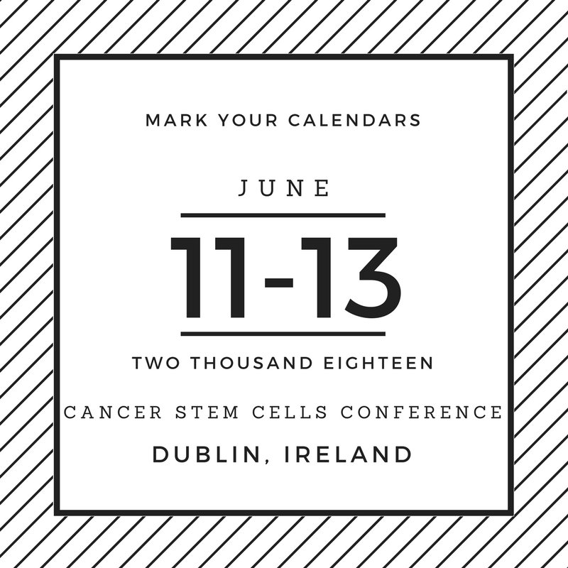 CancerStemCell's tweet image. Mark the Date for #CancerStemCells Conference June 11-13, 2018 in Dublin, Ireland. For details, please visit: cancerstemcells.alliedacademies.com