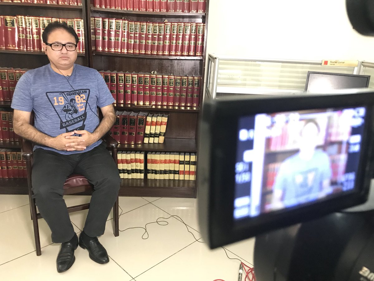BarristerMShah's tweet photo. #Talking to #Channel_5 in my #Chambers today .. #NAB #Reference against #NawazSharif #IshaqDar .. @ClipOcean @sherpao_aftab @pakdiscussion https://t.co/4Dt2yLx5uC