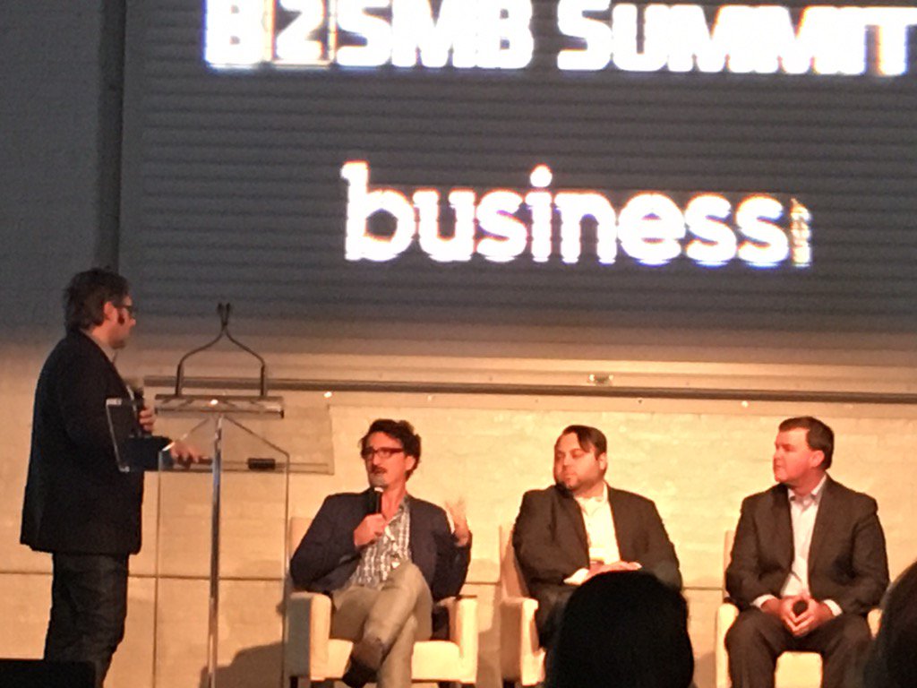 anindaroy's tweet photo. David Hirschman leads a discussion @ #B2SMBSummit @GoBrandify @streetfightmag https://t.co/usej9lSMcD