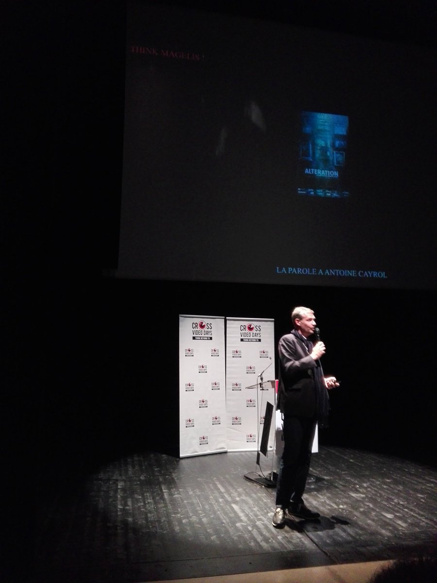 vleleurch's tweet photo. Présentation du @magelisinfos par @dbeauvallet aux Cross Video Days #CVD2017 https://t.co/T2EugB654k