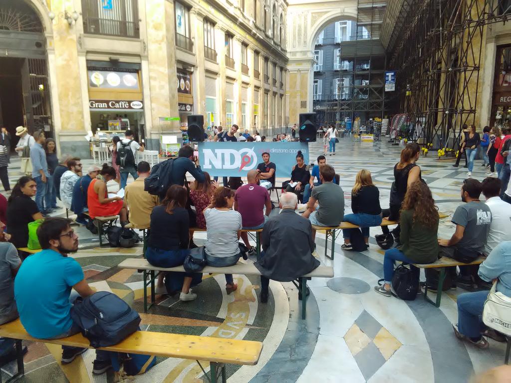 ndo_napoli's tweet photo. Conferenza stampa di presentazione di #ndo #napoli. Siamo pronti si comincia https://t.co/NRmUlCUavx