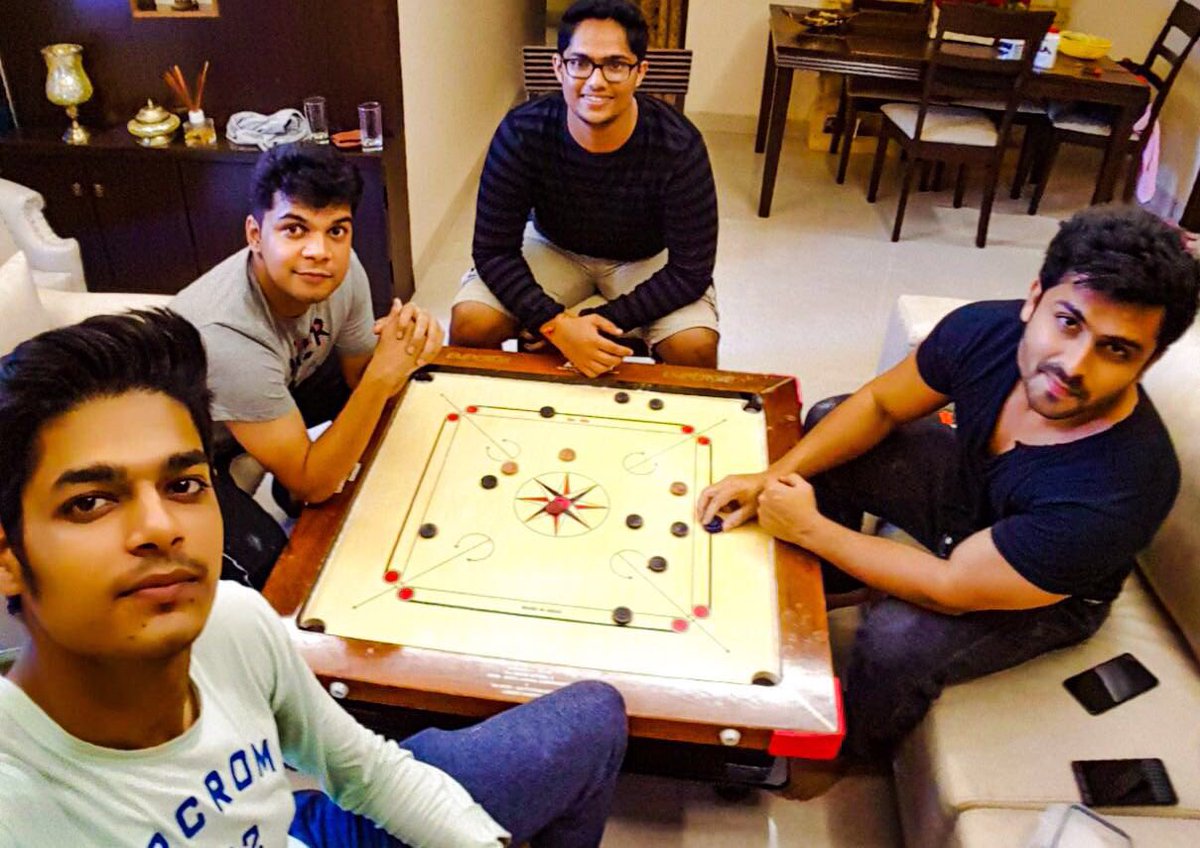 Shoaib_Ibrahim1's tweet photo. #GoodTimes with friends make for the best memories! #CarromTime https://t.co/HfZTqAFr1D