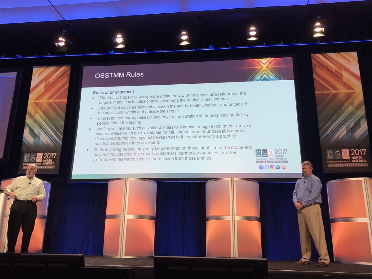 allanboardman's tweet image. #CSXNA Red Team session. #OSSTMM rules of engagement. Read them, they make sense.