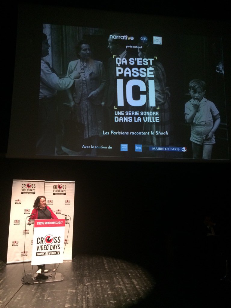 Docs interactifs pitch session - It Happened Here by <a href="/narrative_info/">narrative</a> #3daudio travel in Paris #CVD2017