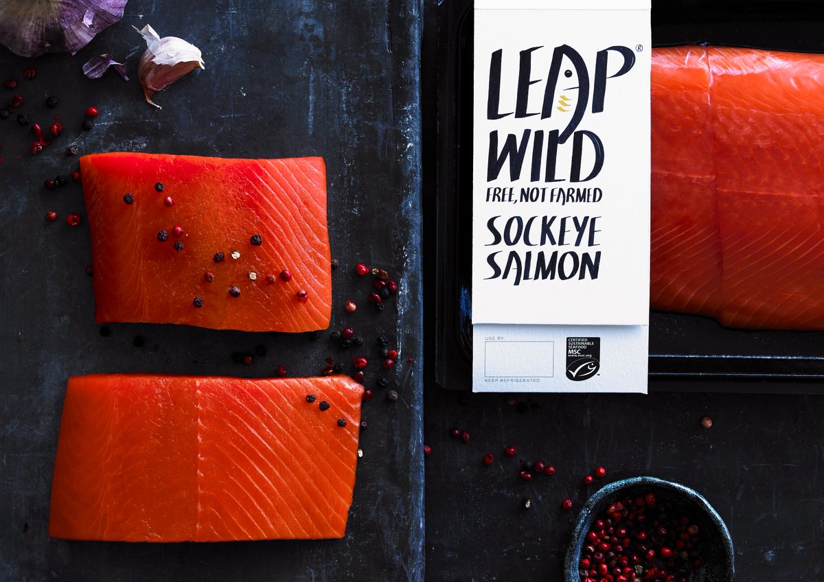 For the next 4 weeks, the whole of the <a href="/LeapWildSalmon/">Leap</a> range is 20% off <a href="/Ocado/">Ocado</a> 
#FreeNotFarmed #Leap #GoWild #WildSalmon