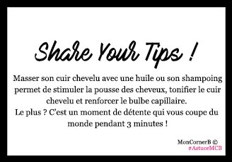SHARE < Découvrez pourquoi se masser le cuir chevelu est essentiel pour avoir une belle chevelure #AstuceMCB