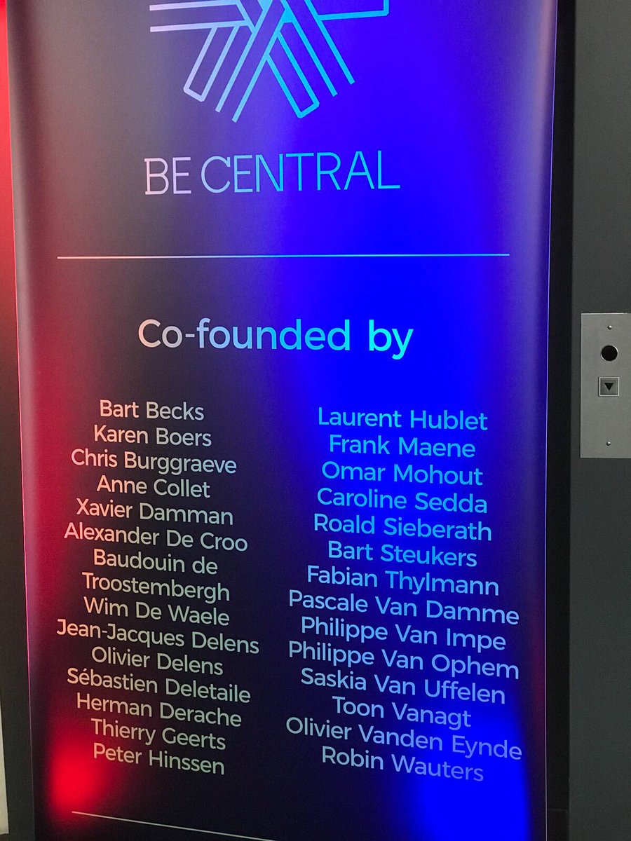 WorldLoopInt's tweet photo. A festive opening with special guest our Royal Highness King Filip of the new digital place to be @BeCentralBxl / glad to be part of it ✌🏼 https://t.co/YGnAi8snQ4