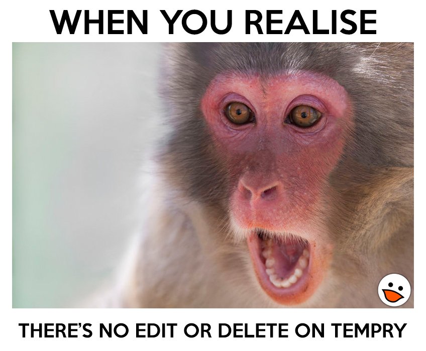 TempryApp's tweet image. Not yet on Tempry? Download the app now 😂➡️ itunes.apple.com/gb/app/tempry/…