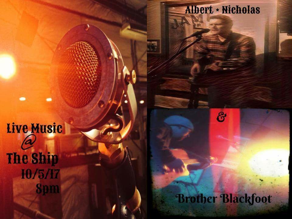 AlbertNicholas0's tweet photo. Playing @shiptavern1944 this Thursday! Come on out grab a pint and stomp your boots!
#supportlocalmusic
#americana https://t.co/ytfbXOSJ08